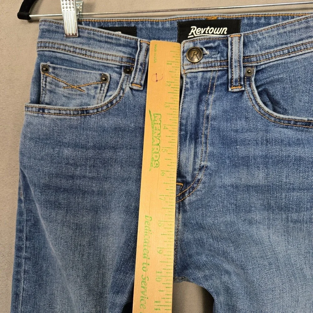 Revtown Jeans Men's 30x30 Decade Denim Tapered stretch blue